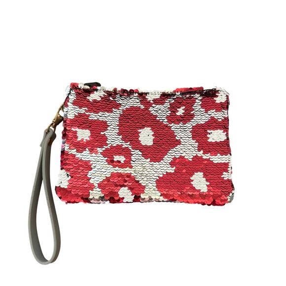 Game Day Roll Tide Sequin Zipper Pouch/Clutch/Wristlet - Game Day Accessory - Picture 2 of 3